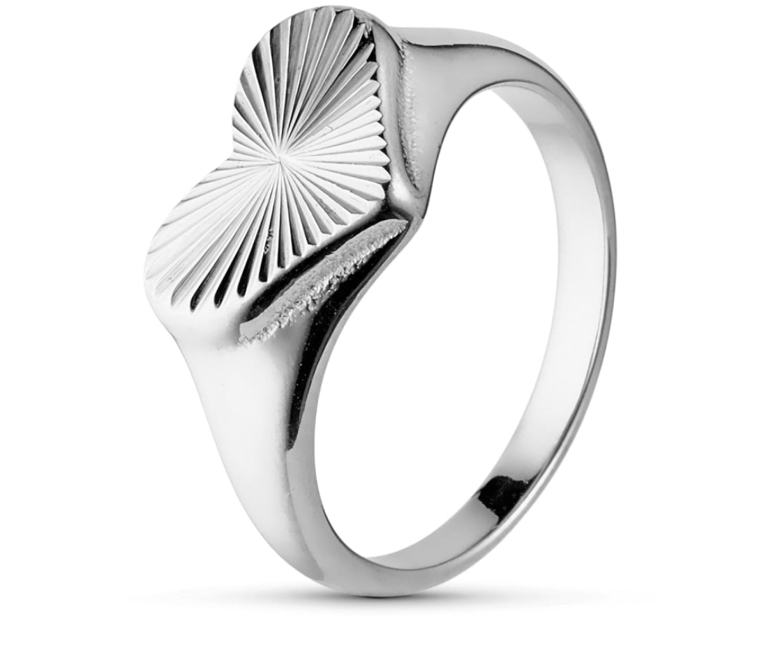 ANNEBRAUNER Sun Heart  Ring