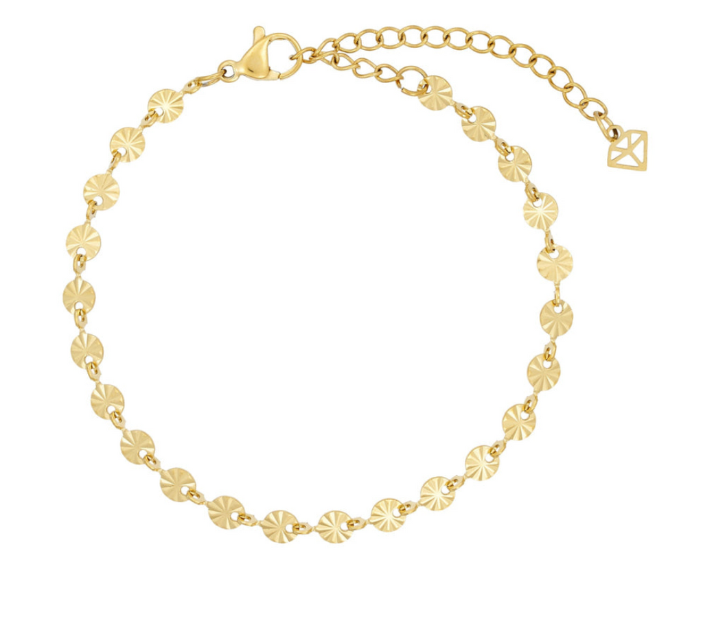 ANNEBRAUNER Sun armband 18K verguld