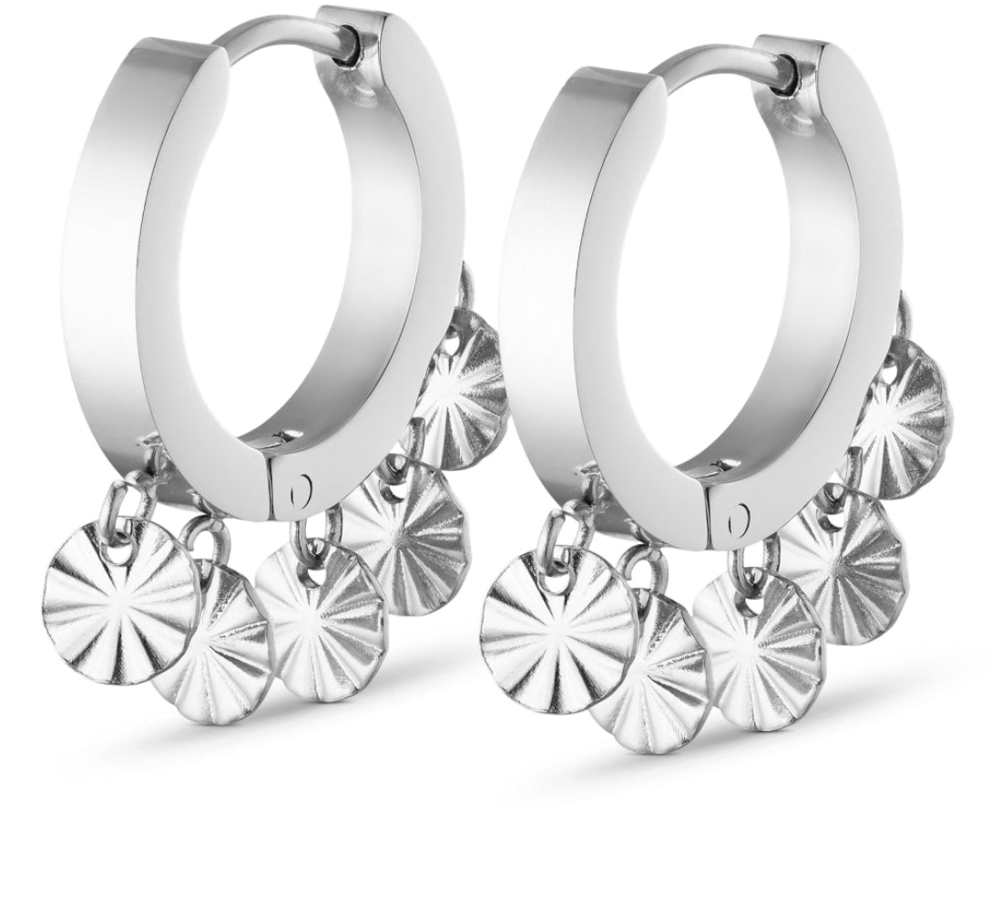 ANNEBRAUNER Texture Sun oorbellen